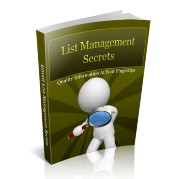 List Management Secrets