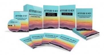 Attitude Is Key Ebook And Videos With MRR